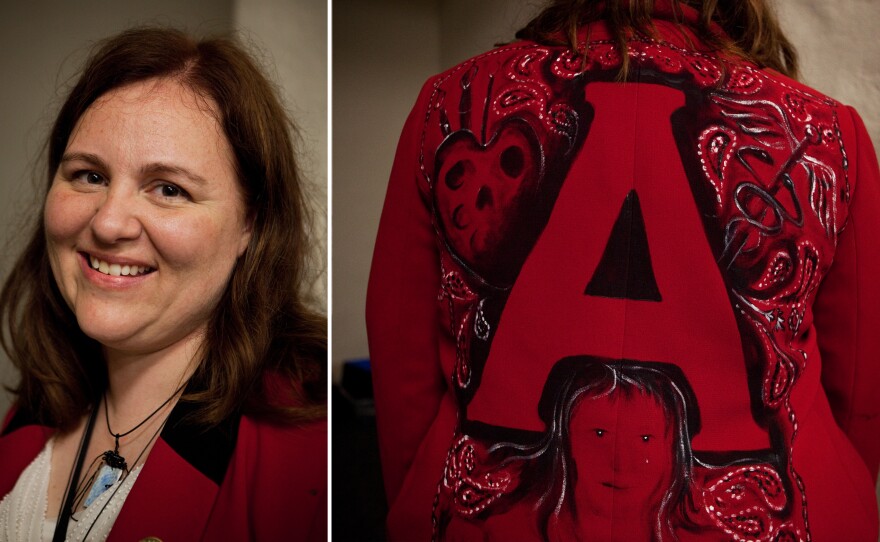 That's "A" as in artist, and also as in "Little Miss A-Type Personality", which is what a doctor called Regina Holliday when she asked questions about care for husband, Fred, as he lay dying of kidney cancer.