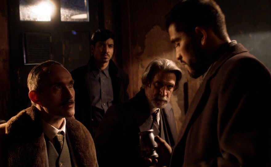 A scene from episode 1 of " Hijos Del Desierto" (Sons of the Desert)