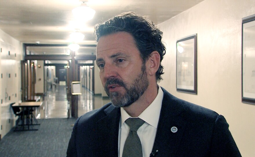 San Diego County Supervisor Nathan Fletcher is seen in this photo taken Jan. 24, 2023. San Diego, Calif.