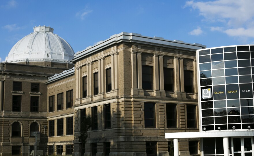 The Global Impact STEM Academy in Springfield, Ohio. The original high school building was modeled after the Library of Congress.