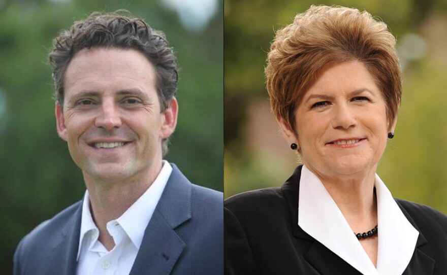 San Diego County Board of Supervisors District 4 candidates Nathan Fletcher and Bonnie Dumanis are pictured n this undated photo.