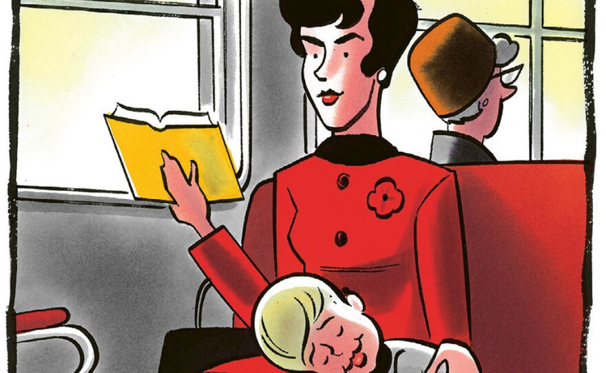 A panel from Maurice Vellekoop's <em>I'm So Glad We Had This Time Together. </em>
