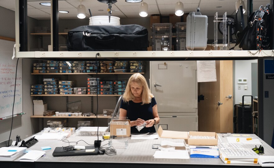 Dyar is chair of the astronomy department at Mount Holyoke College, where she studies all kinds of lunar samples.