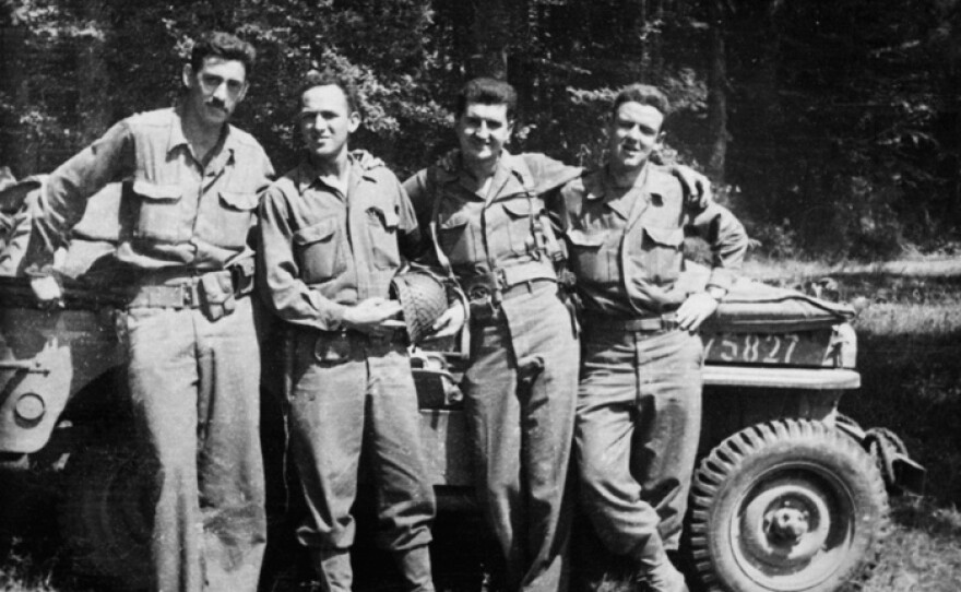 “The Four Musketeers”: J.D. Salinger, Jack Altaras, John Keenan, Paul Fitzgerald. Salinger was part of the U.S. Army's Counter Intelligence Corps (CIC) on the ground in Europe during World War II. Salinger formed a strong bond with three other men in the CIC and they dubbed themselves the Four Musketeers.
