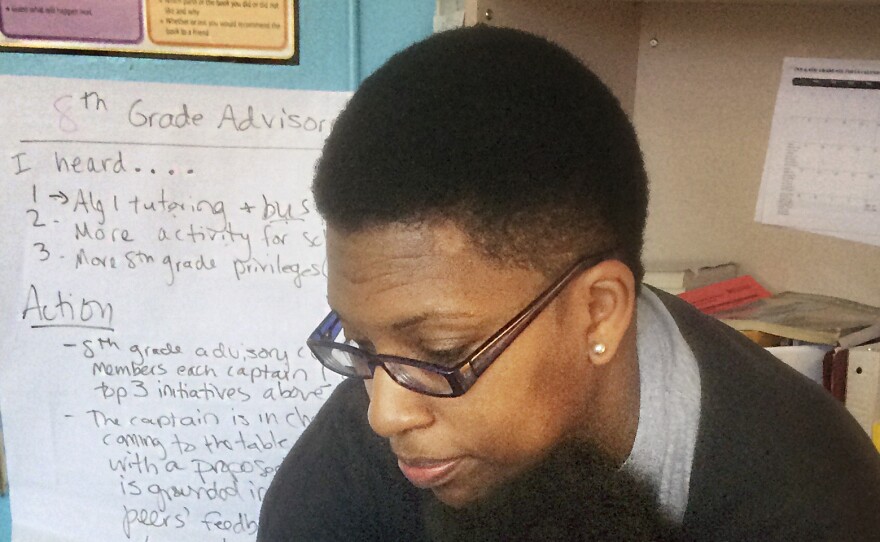 As a multi-classroom teacher, Whitney Bradley juggles instruction and helping the teachers on her team. Ultimately, her evaluation depends on the performance of her students and those of her team members.