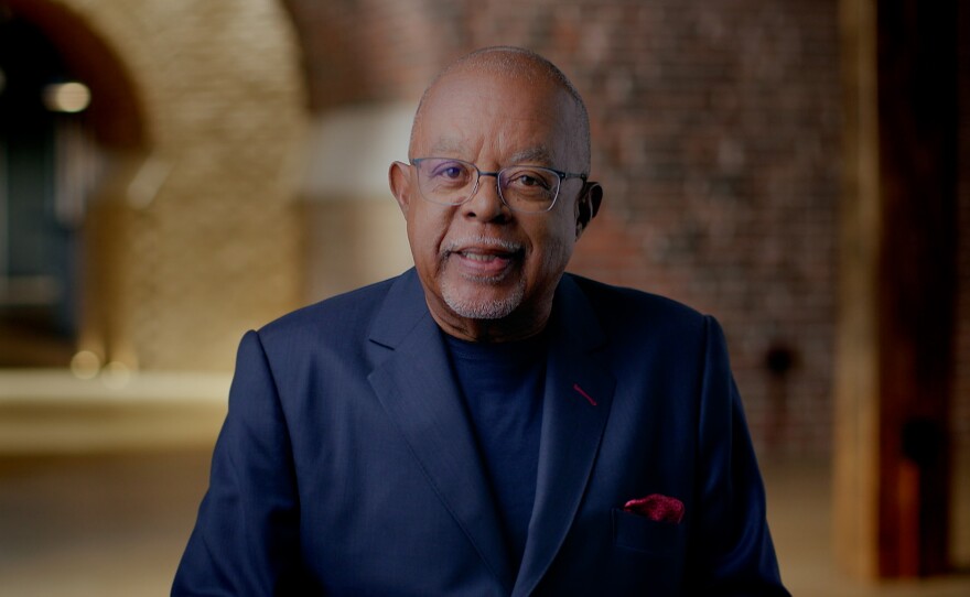 Host Henry Louis Gates, Jr. on the set of GOSPEL.