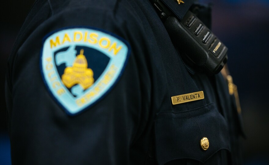 Assistant Chief Paige Valenta at the Central District offices of the Mansion Police Department.