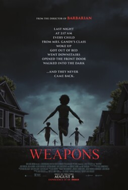 "WEAPONS" film poster