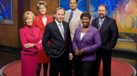PBS NEWSHOUR correspondents: Judy Woodruff, Margaret Warner, Jeffrey Brown, Hari Sreenivasan, Gwen Ifill and Ray Suarez.