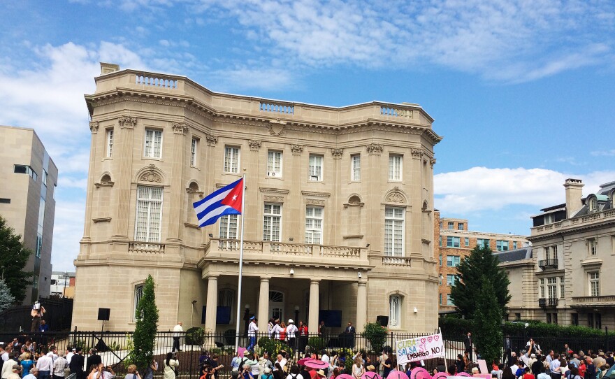 On Eve Of Embassy Reopening, Fidel Castro Says U.S. Owes Cuba 'Millions' | KPBS Public Media