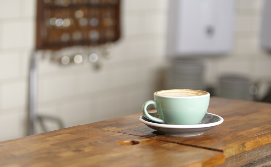 An empty coffee mug, left forlorn on the table. Federal regulators found that "New of Kopi Jantan Tradisional Natural Herbs Coffee" had an ingredient similar to the active ingredient in Viagra.