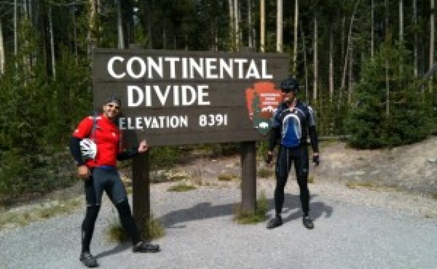 Bike Free riders at Yellowstone