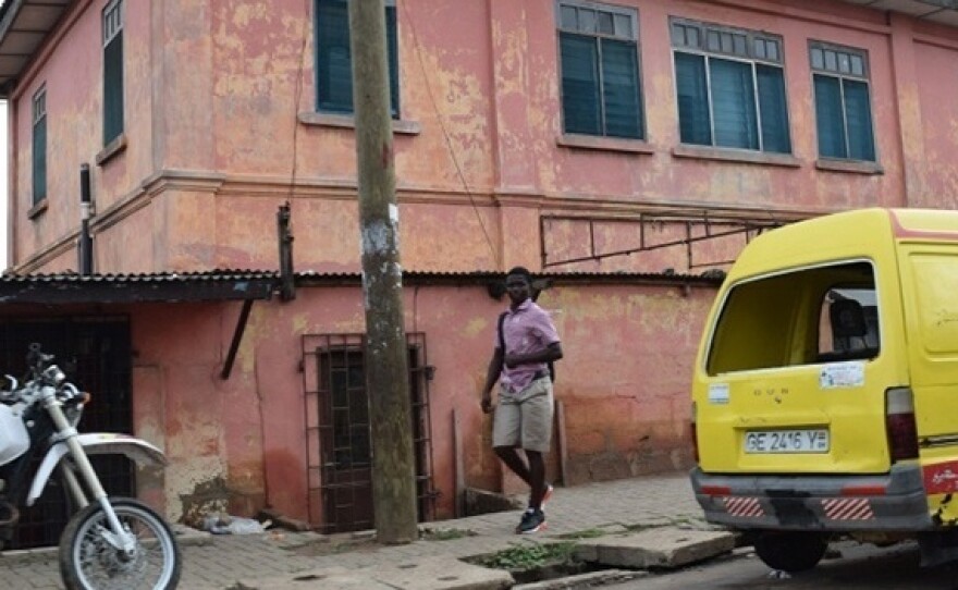 The fake U.S. embassy in Accra, Ghana.