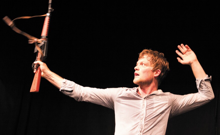 Sam Redway took home the Outstanding Actor in a Drama for "Bin Laden: The One Man Show."