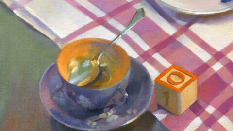 Art Class 15. Summer Still-Life Workshop Mad Tea Party with Pat Kelly 