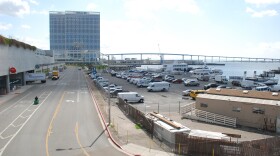This photo shows the current Convention Center downtown. However, an estimated $750 million will be spent to expand the current structure. 