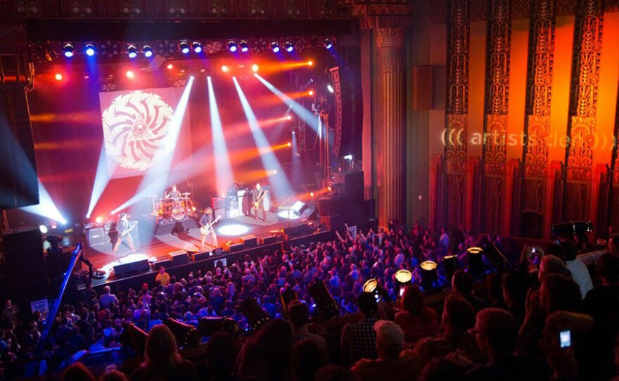 Kim Thayil, Matt Cameron, Chris Cornell, Ben Shepherd of Soundgarden. In front of a rapturous crowd at the historic art deco venue The Wiltern, Soundgarden interwove brand new songs with classics, radio hits, and rarities never before performed for a live audience.