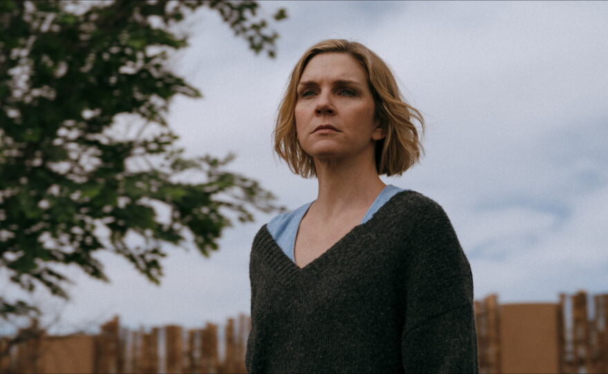 Rhea Seehorn in Pluribus.