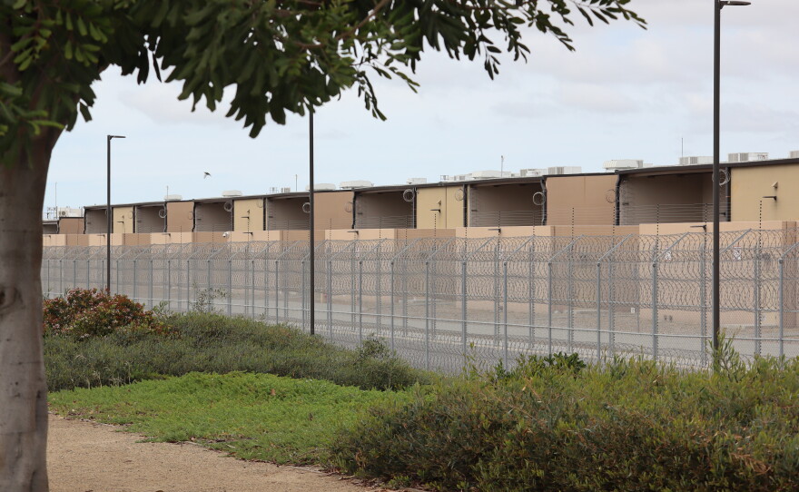 The Otay Mesa Detention Center, photographed on Thursday, April 2, 2026.
