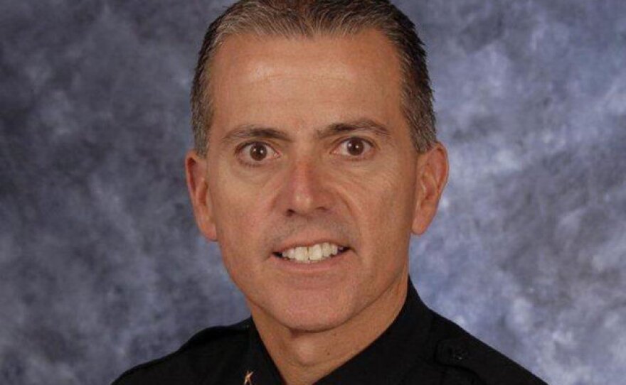 Pictured is Walt Vasquez who was named chief of the La Mesa Police Department on March 12, 2015.