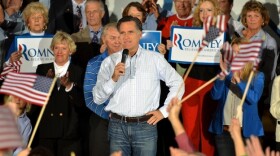 GOP presidential candidate former Massachusetts Gov. Mitt Romney kicks off his Florida campaign with a rally at All-Star Building Materials in Ormond Beach, Fla.