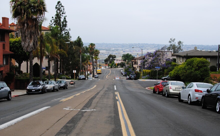 W. Laurel Street in San Diego taken on May 26, 2014