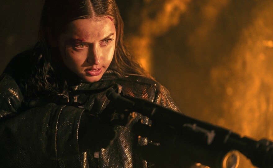 Ana de Armas as Eve in "Ballerina." (2025)