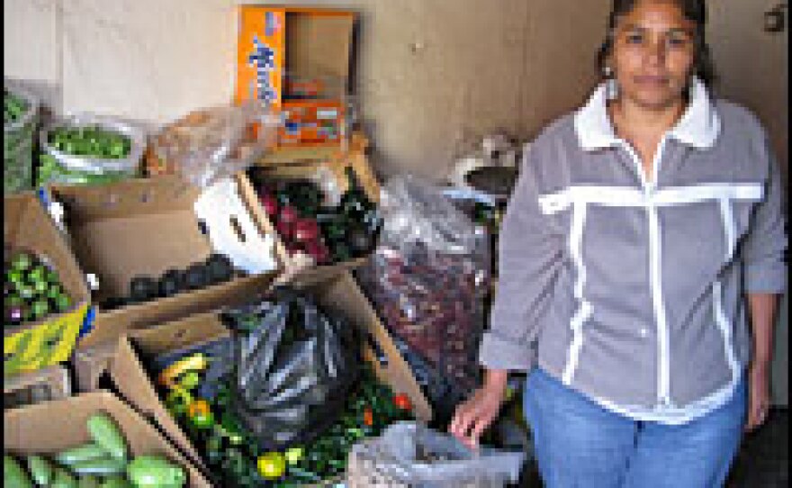 Maria Josali Palmina Martinez's husband sent more than $1,000 a month to her family in Mexico before moving from Florida to San Antonio to find a new job. He now sends between $300 and $600 home each month.