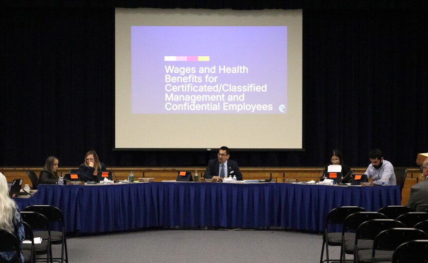 The South Bay Union School District board meets on Thursday, March 5, 2026.