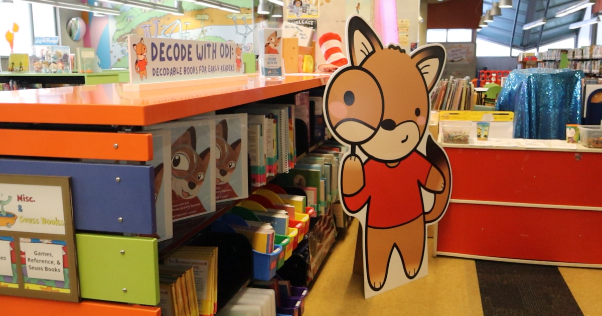 The San Diego Central Library has a new collection of books for beginning readers
