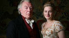A lavish new adaptation of one of Jane Austen’s most popular novels stars Michael Gambon (left) as Mr. Woodhouse and Romola Garai as Emma.