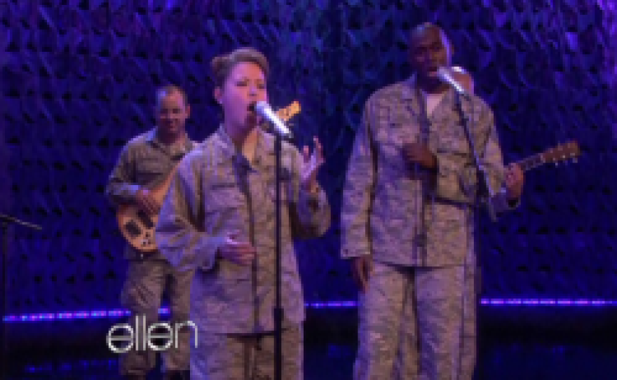 Sidewinder performs on Ellen