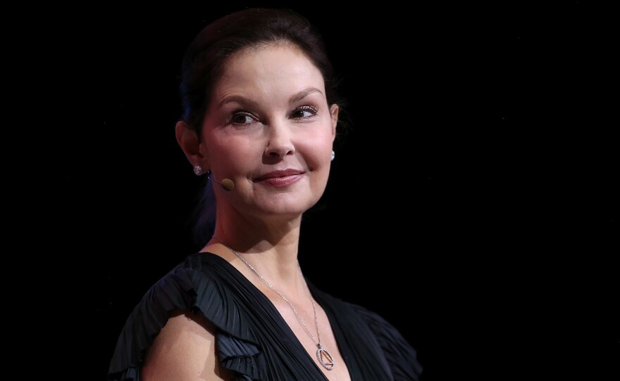 Ashley Judd can continue with the defamation part of her lawsuit against disgraced former movie mogul Harvey Weinstein, a judge ruled Wednesday.