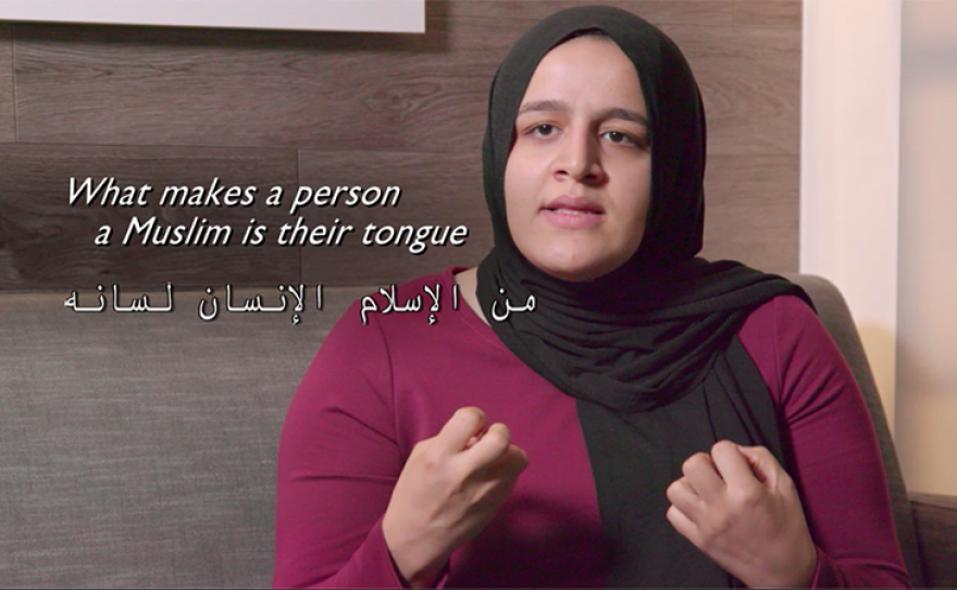 Nadeen Ibrahim talks about her Muslim identity and her fight against prejudice.