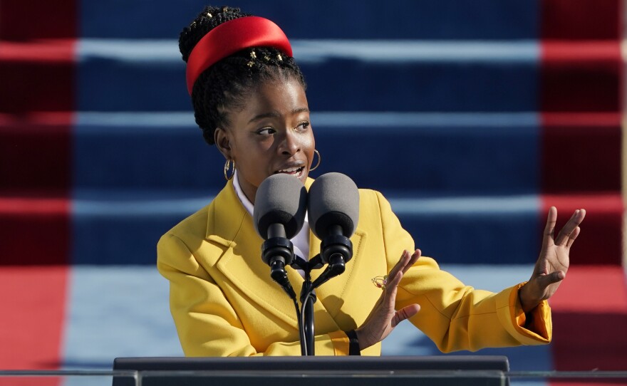 Amanda Gorman, the country's first National Youth Poet Laureate, recited her poetry at President Biden's inauguration on Jan. 20.