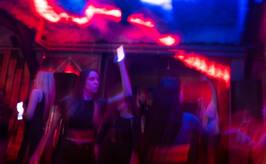 People dance the night away.