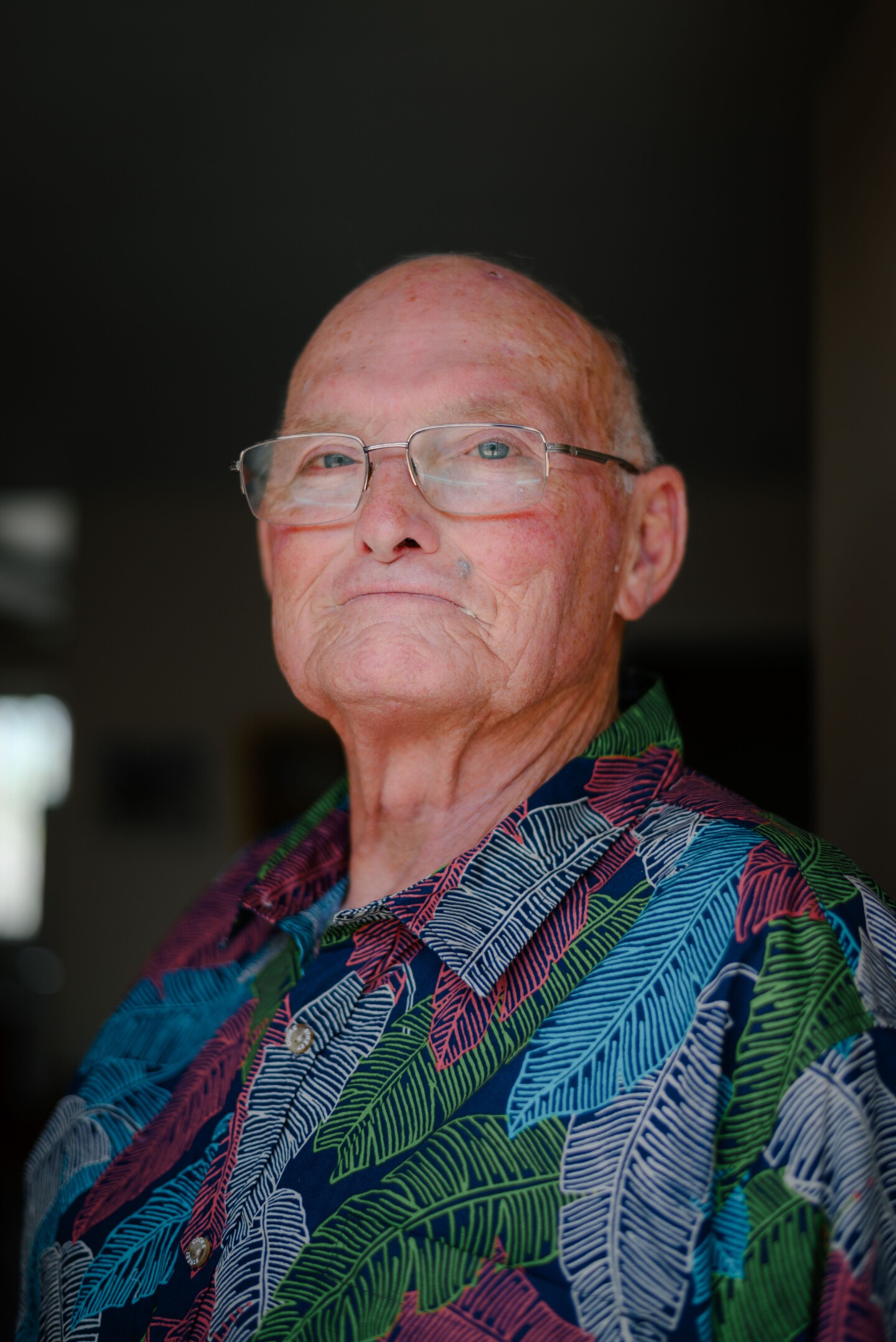 Darrel Ward, 72, stands for a portrait at his home in Chula Vista on July 23, 2024. Earlier this year, the city towed his mother's car for violating the three day-parking limit.