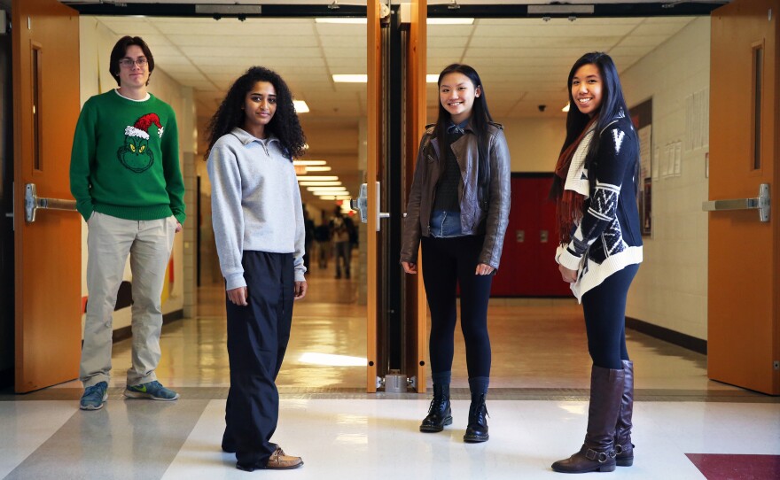 Students at Northwood High School in Silver Spring, Md., have many opinions on the affirmative action debate in front of the U.S. Supreme Court.