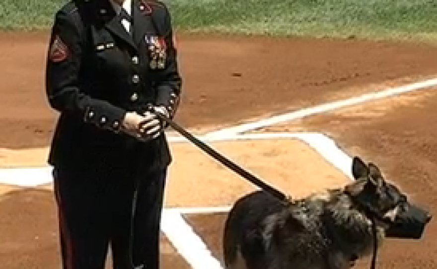 Cpl. Megan Leavey and Sgt. Rex
