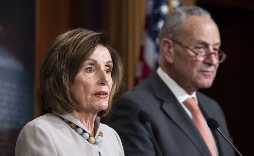 House Speaker Nancy Pelosi and Senate Minority Leader Chuck Schumer on Wednesday released a list of additional items they believe need to be included in the next emergency relief package to respond to the coronavirus.