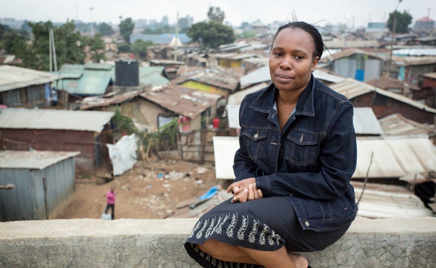 Jane Otai grew up with no toilet in her family home. She'd try not to drink water so she could avoid visits to the unappealing community toilet.