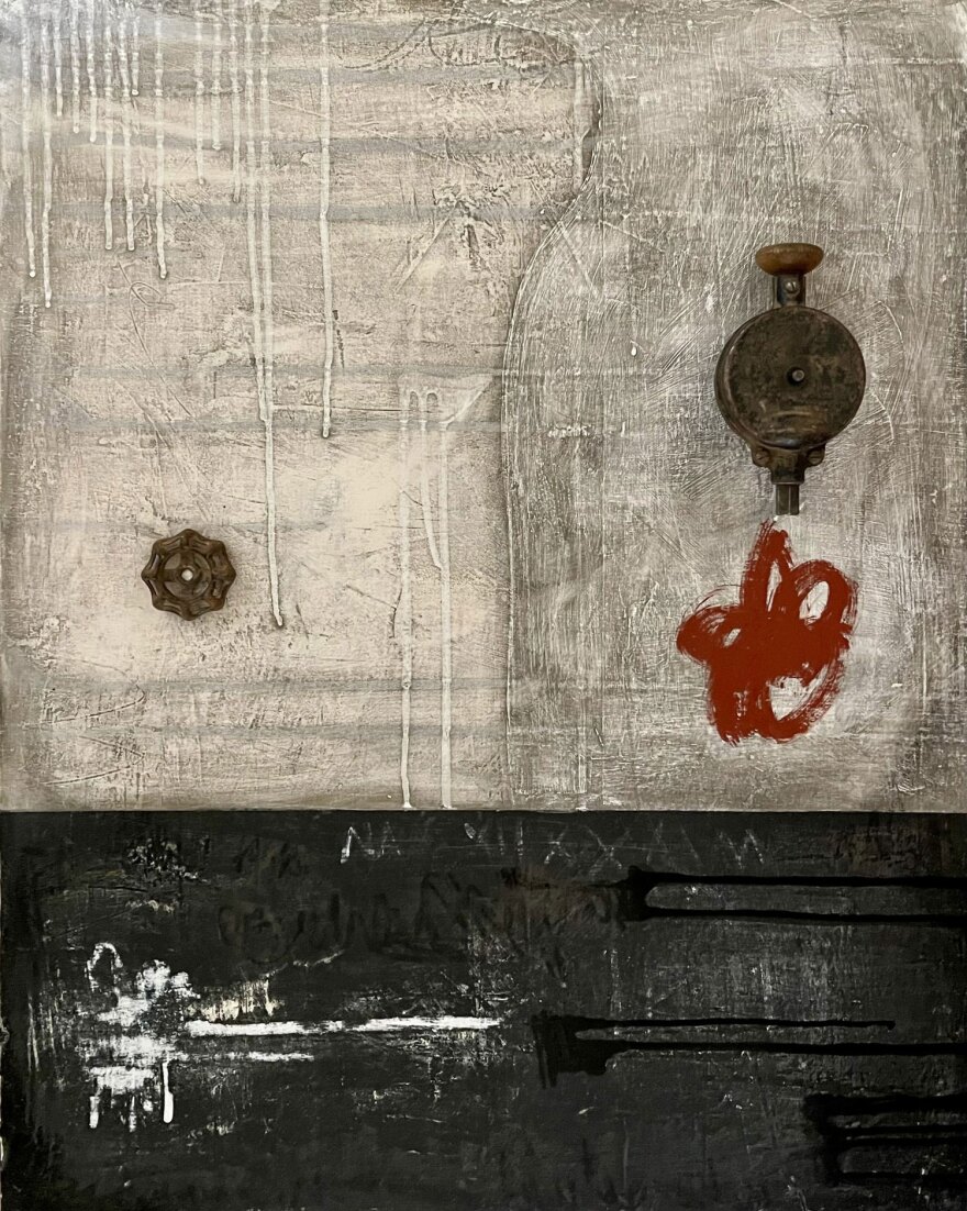 Art by Ana María Herrera is shown. Herrera's exhibit, "Layered Memories" opens Jan. 11, 2025 at the Athenaeum Arts Center.