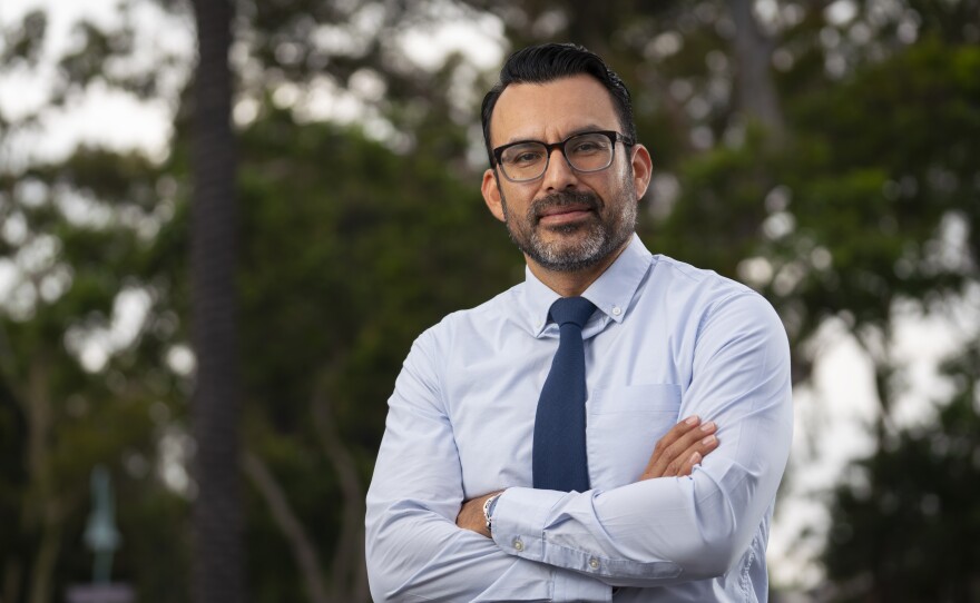 Marco Verdugo, Chula Vista City Attorney candidate, poses for a portrait in this undated campaign photo. 