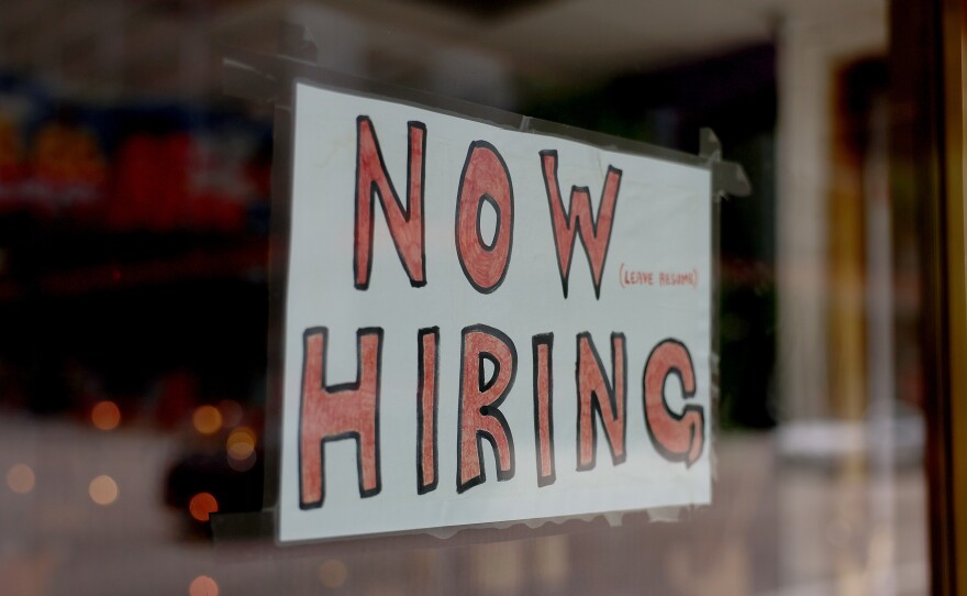 The latest employment data for July is bolstering hopes about the economy after employers continued to add jobs at a solid clip.