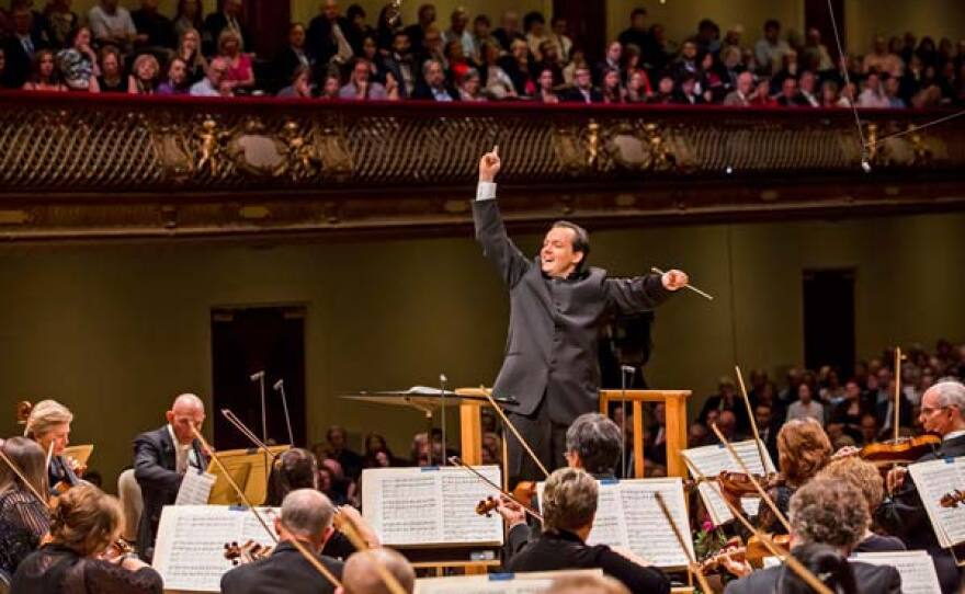 Andris Nelsons conducts the Boston Symphony Orchestra in his inaugural concert as music director.