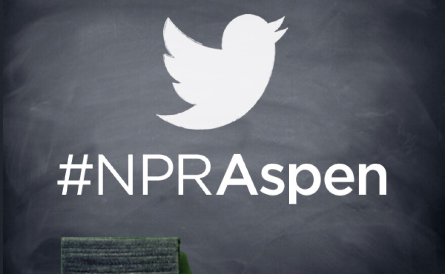 Use #NPRAspen to share your ideas about improving education and learning.
