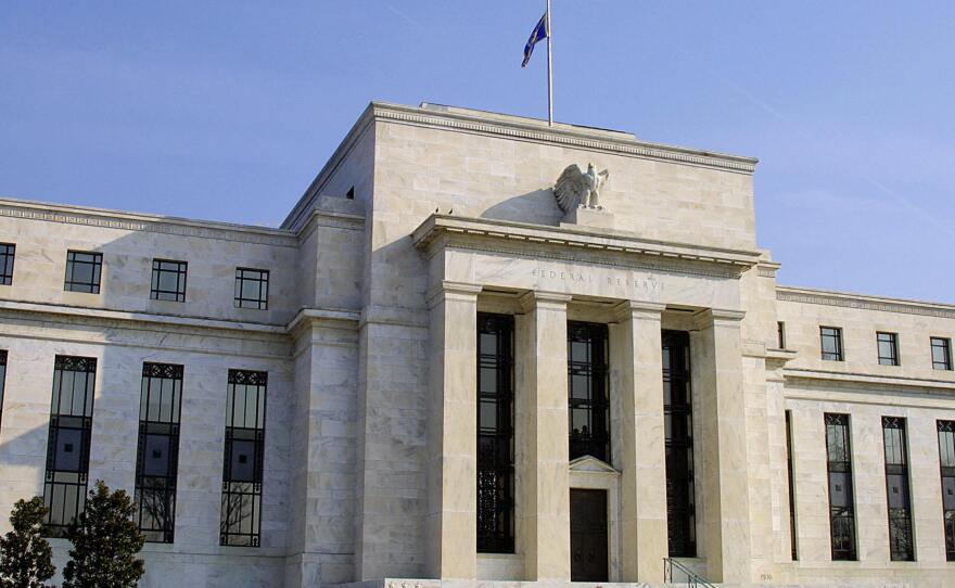 The Federal Reserve building in Washington D.C.