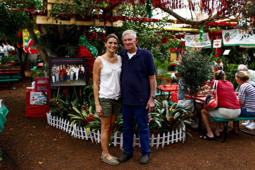 Parkesdale Farm Market in Plant City, Fla., is run by Jim Meeks, 70, and his extended family, including his daughter-in-law Xiamara Meeks, 36. Business is booming and the stand has been a mainstay of presidential campaign stops since the days of George H.W. Bush.