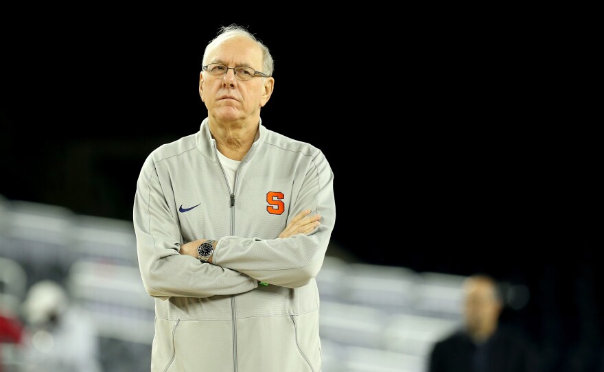 Syracuse head coach Jim Boeheim was suspended for nine games last year when it was found that the basketball program had violated NCAA academic rules.