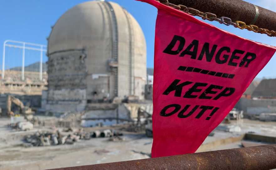 The San Onofre twin domes are expected to be demolished